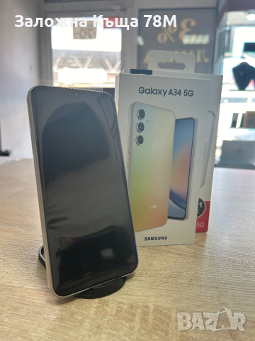 Samsung Galaxy A34 5G , снимка 3 - Samsung - 44861411