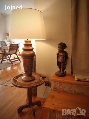 Модерна класическа лампа с абажур,настолна,нощна,за шкафче,за четене, снимка 13 - Настолни лампи - 22329147