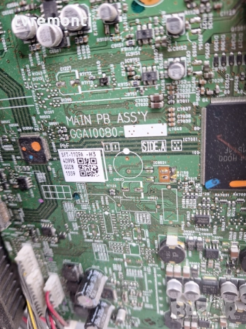 AV Main Board GGA1008 SFT-1109A-H3 за 32-инчов телевизор JVC LT32A90BU, с дисплей T315XW02 VL, снимка 2 - Части и Платки - 51524229