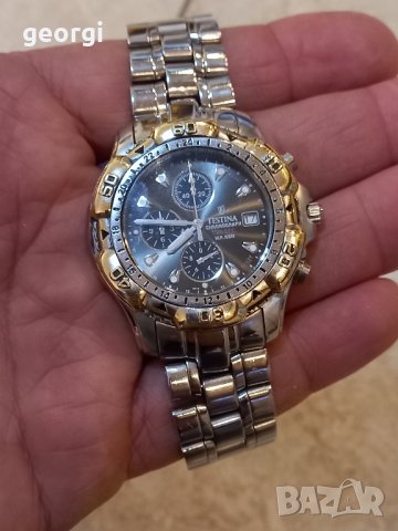 мъжки часовник Festina chronograph , снимка 6 - Мъжки - 43844149