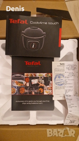 Мултикукър, Tefal CY912831 EPC COOK4ME TOUCH WIFI, снимка 8 - Друга електроника - 53157505