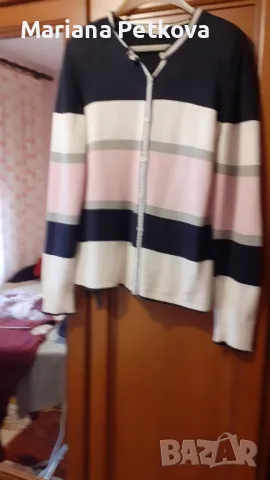 Дамска трицветна жилетка 