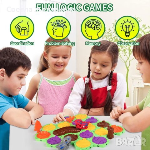 Логически лабиринт, пъзел за развиване на логика, динозаври, снимка 4 - Игри и пъзели - 43324309