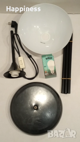 Висока Лампа Ikea, снимка 10 - Настолни лампи - 46368909