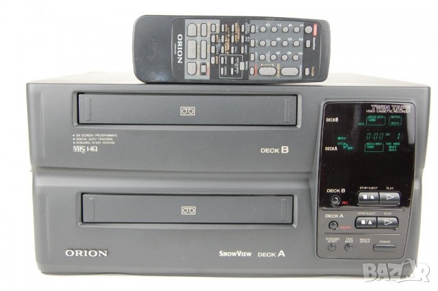 Видео VHS - ORION 112TT и 121TT,Made in Japan, снимка 4 - Плейъри, домашно кино, прожектори - 28281924