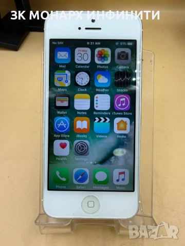 Телефон Apple Iphone 5/RAM 1GB/16GB, снимка 2 - Apple iPhone - 53287979