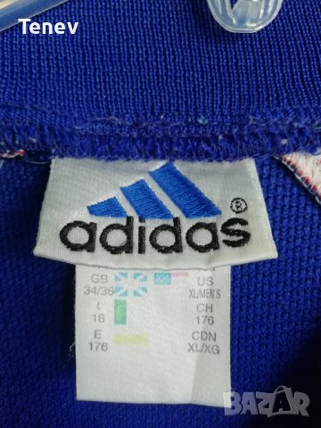 Adidas Basketball Vintage оригинална блуза Адидас ретро винтидж , снимка 4 - Блузи - 43347946