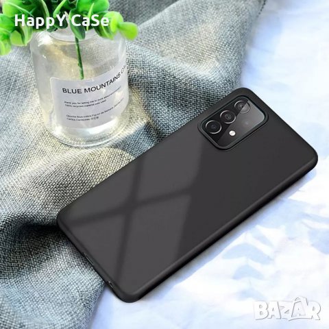 Samsung Galaxy A53 A72 A52 A52s A42 A32 A02s 4G 5G 2021 / Тънък черен мек мат кейс калъф гръб, снимка 4 - Калъфи, кейсове - 32066834