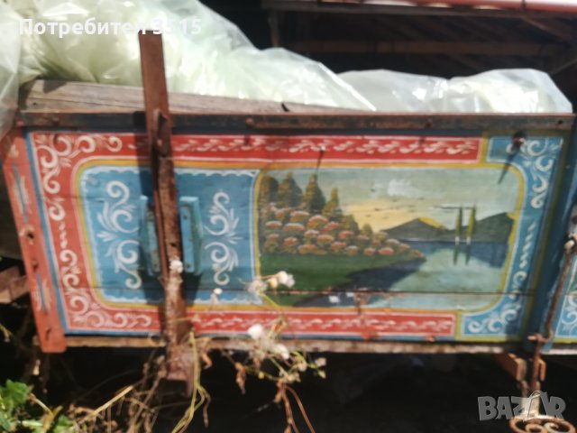 Автентични рисувани канати за магарешка каруца, снимка 2 - Декорация за дома - 37721464