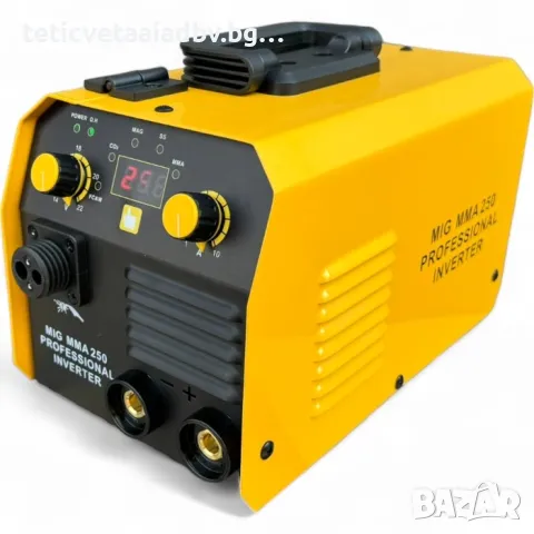 250А МИНИ 4,5кг Електрожен + Телоподаващо с ЕВРОБУКСА , снимка 1