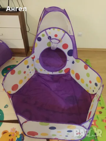 Продавам детска палатка 3 части НОВА 37 лв, снимка 5 - Играчки за стая - 48450251