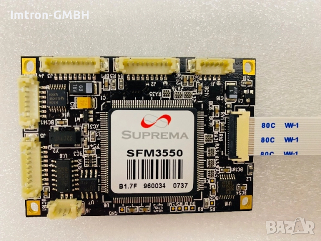 Suprema  SFM3550-TC | UPEK TouchChip сензор, модул за пръстови отпечатъци PerfectPrint технология, снимка 2 - Друга електроника - 52195368