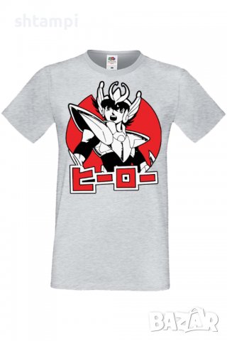 Мъжка тениска Saint Seiya Pegasus ,Анимация,игра,Празник,Повод,, снимка 5 - Тениски - 37951064