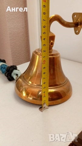 Корабна камбана, снимка 5 - Антикварни и старинни предмети - 52494985