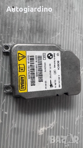 Airbag модул / сензор / датчик зa BMW E46 - 65.77-6912755 / 0285001458, снимка 2 - Части - 51567786