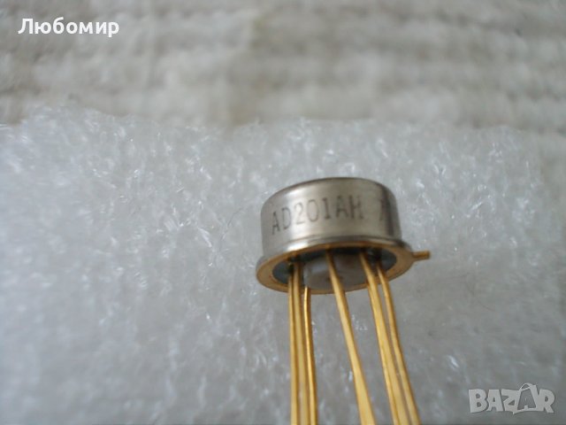 Интегрална схема AD201AH Gold pins, снимка 2 - Друга електроника - 40109864
