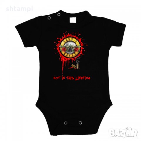 Бебешко боди Guns n Roses 8, снимка 2 - Бодита за бебе - 33296303