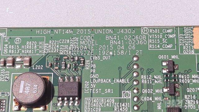 Samsung UE32J4500AW на части, снимка 6 - Телевизори - 33543487