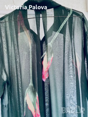 Луксозна копринена туника/рокля MARYAN MEHLHORN, снимка 9 - Туники - 39713299