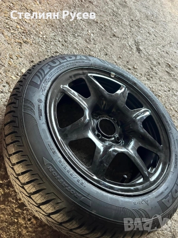  НОВИ 4бр стоманени / железни джанти за peugeot 208 hybrid JT 2024г / 16 цола с зимни гуми 195 55 16