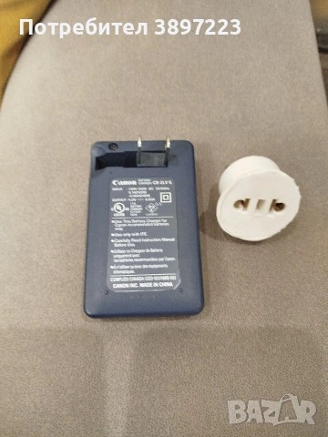  Зарядно устройство за батерии Canon CB-2LVE, снимка 3 - Батерии, зарядни - 53327169