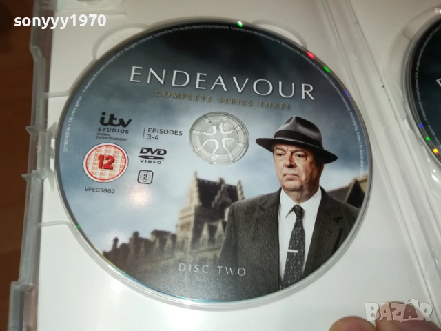 ENDEAVOUR X2 DVD 2109251059, снимка 11 - DVD филми - 51784384