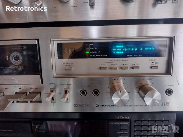 Pioneer CT-F650 & Pioneer SA-608, снимка 4 - Ресийвъри, усилватели, смесителни пултове - 39944160