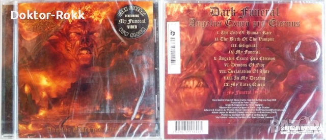 Dark Funeral - CD - оригинални Black Metal дискове, снимка 2 - CD дискове - 50133147