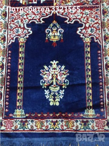Старо молитвено килимче, снимка 4 - Антикварни и старинни предмети - 39805280