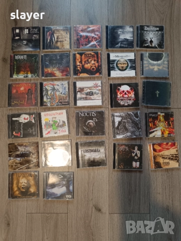Лот оригинални дискове Black,NS,Doom,Death metal