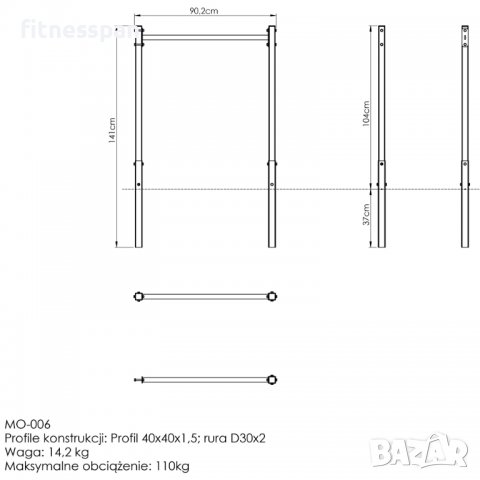Фитнес на открито, снимка 10 - Фитнес уреди - 39444564