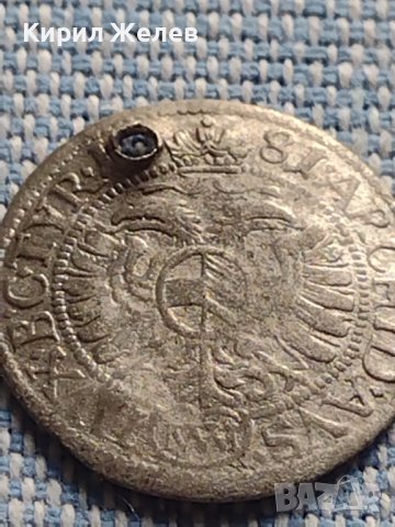 Сребърна монета 1 кройцер 1681г. Леополд първи Виена Свещена Римска Империя 13770, снимка 8 - Нумизматика и бонистика - 42930794