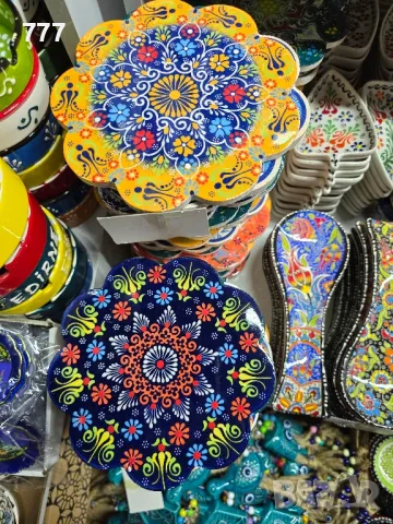 ориенталски купички лъжици подложки , снимка 2 - Аксесоари за кухня - 48348176