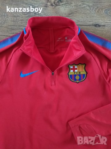 Nike Dry FC Barcelona - страхотна мъжка блуза С, снимка 3 - Спортни дрехи, екипи - 43854574