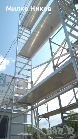 Мобилно алуминиево скеле, снимка 6 - Други машини и части - 52034930