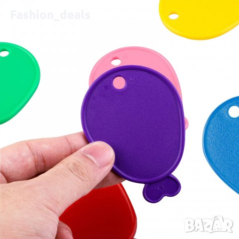 Нови 12 броя Пластмасови тежести за балони с хелий Цветни висулки , снимка 6 - Други - 34569888