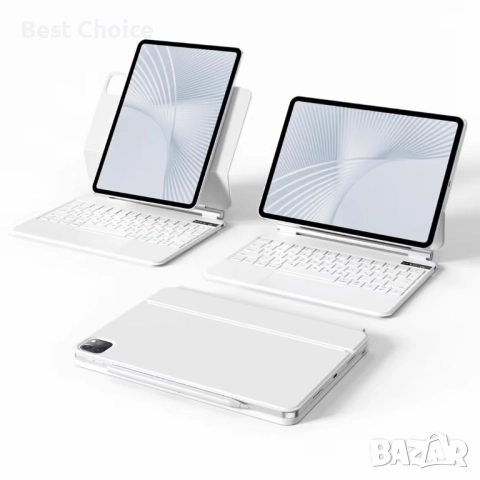 Калъф+клавиатура ESR за iPad Air 11 инча Pro 11/Air 6/5/4, магнитна стойка