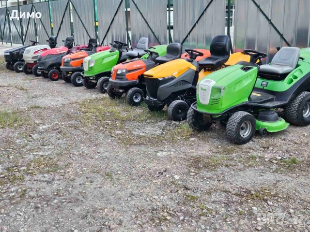 Тракторни косачки Viking, Husqvarna, John Deere – внос Германия, обслужени, снимка 2 - Селскостопанска техника - 52465943