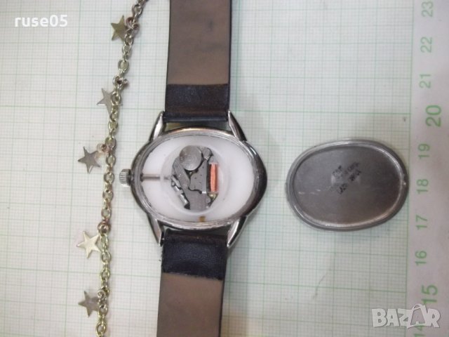 Часовник "Q & Q" дамски кварцов с каишка работещ, снимка 5 - Дамски - 28314514