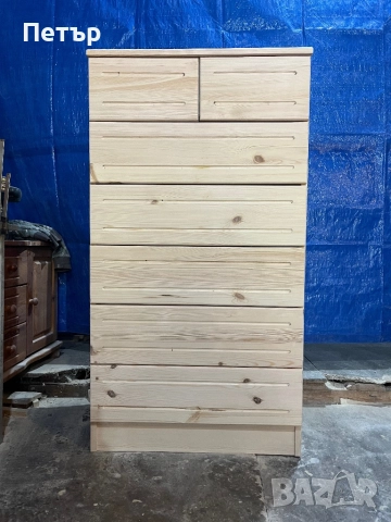 Шкаф,скрин от масив с 5+2 чекмеджета, снимка 6 - Скринове - 51860610