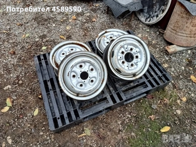 4бр.Оригинални железни джанти 14цола 5x160 за Ford Transit(1995-2000), снимка 2 - Гуми и джанти - 51804124