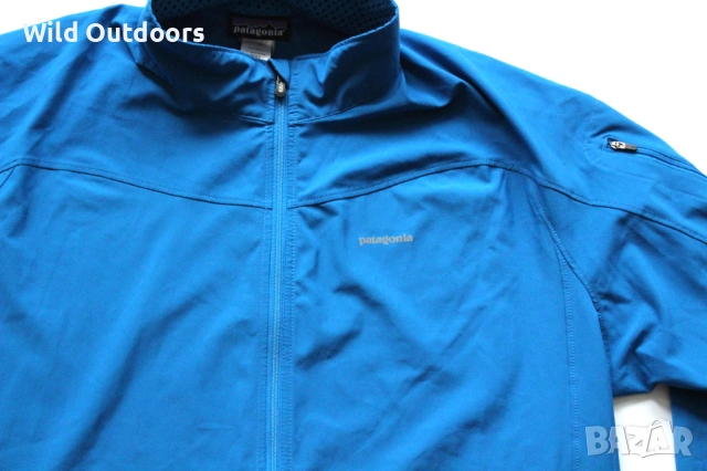 PATAGONIA - мъжко леко, стреч яке, тип ветровка, размер XL, снимка 2 - Спортни дрехи, екипи - 52012533