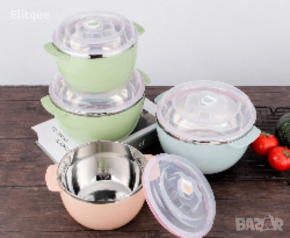 Кутии за съхраняване на храна в комплект от три броя. 2400мл. 1600мл и 800мл, снимка 2 - Други - 52894812