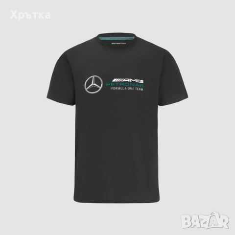 Mercedes AMG F1 Large Logo - Оригинална мъжка тениска размер M