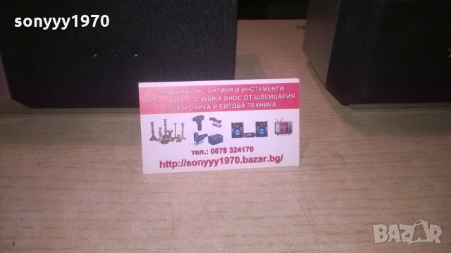 technics sb-ps75 2x60w/8ohm-2бр тонколони-внос швеция-17х12х11см, снимка 8 - Тонколони - 28039179