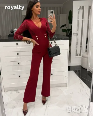 Дамски гащеризон Два цвята , снимка 2 - Гащеризони - 49269980