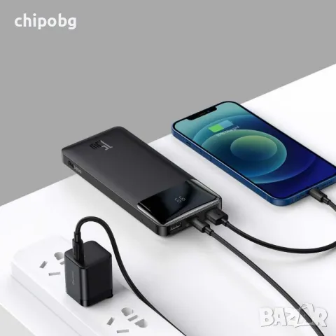 Преносима батерия Baseus Bipow, снимка 1