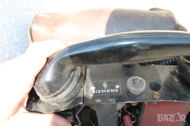 Стар военен телефон 1930-та година, снимка 4 - Антикварни и старинни предмети - 44069824