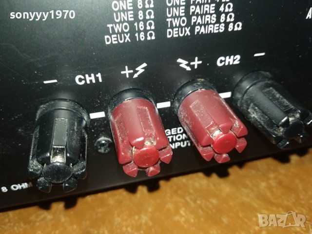 NAD POWER AMPLIFIER-ВНОС SWISS 2012230802, снимка 16 - Ресийвъри, усилватели, смесителни пултове - 43483472