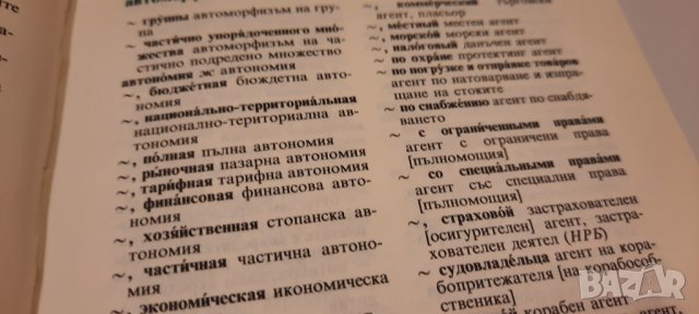Русско-Болгарский и Болгарско-Русский економичиский слоравь, снимка 4 - Чуждоезиково обучение, речници - 34637123